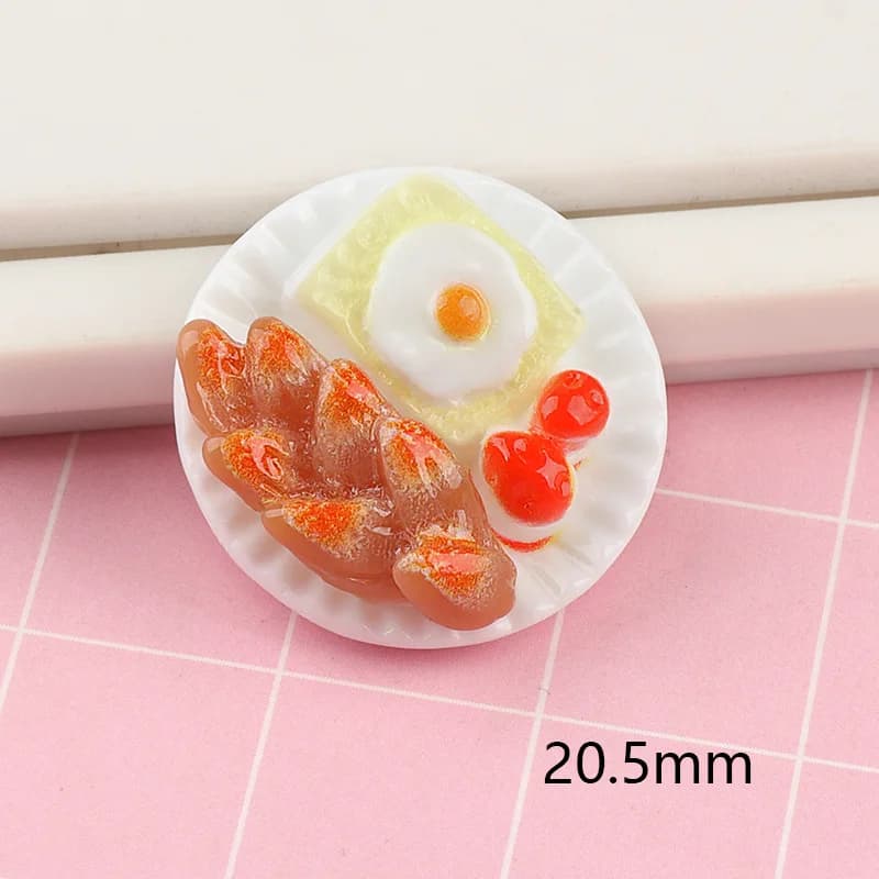 Mini plateau Dim Sum, 6 pièces, bricolage, paysage Miniature, décorations de jardin féerique, access