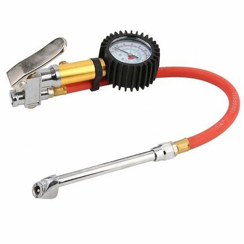 Gonfleur d'air pour pneus, compteur de pression des pneus, voiture, camion, pompe, jauge de tuyau, o