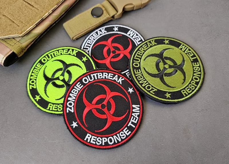 Umbrella Corporation – patchs brodés pour parapluie de biochimie, Badges militaires de l'armée pour 