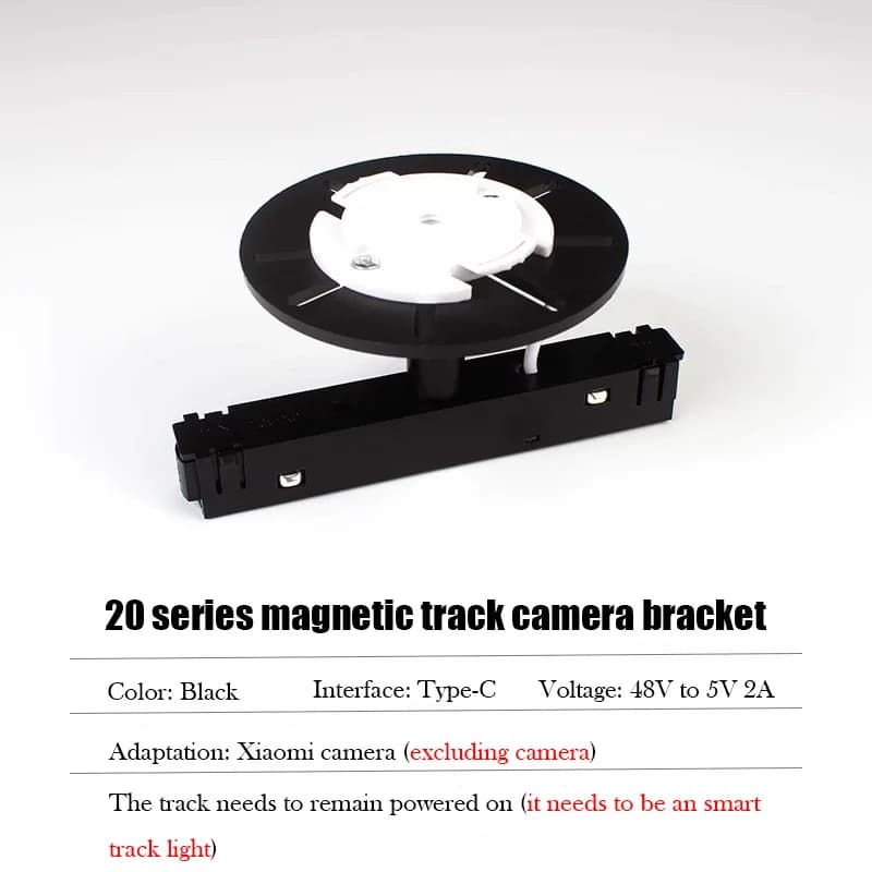 Support de caméra sur piste magnétique, Module adaptateur d'alimentation pour caméra Xiaomi EZVIZ, B