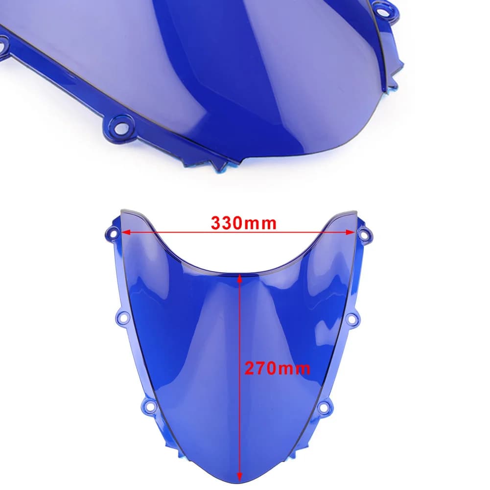 Déflecteur de pare-brise à Double bulle pour moto, protection contre le vent pour Honda CBR1000RR CB