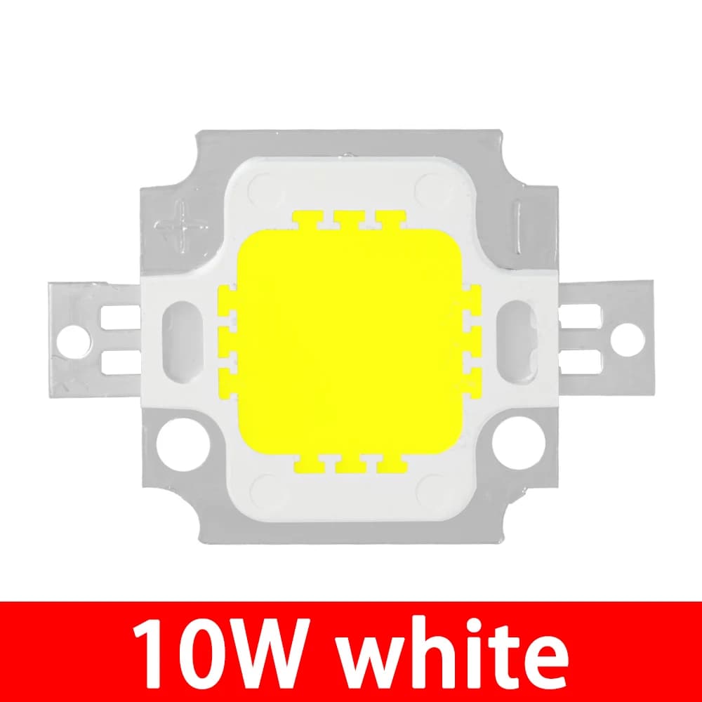 Puce de lampe LED intégrée COB, ampoule de budgétaire bricolage, blanc chaud, 10W, 20W, 30W, 50W, 10