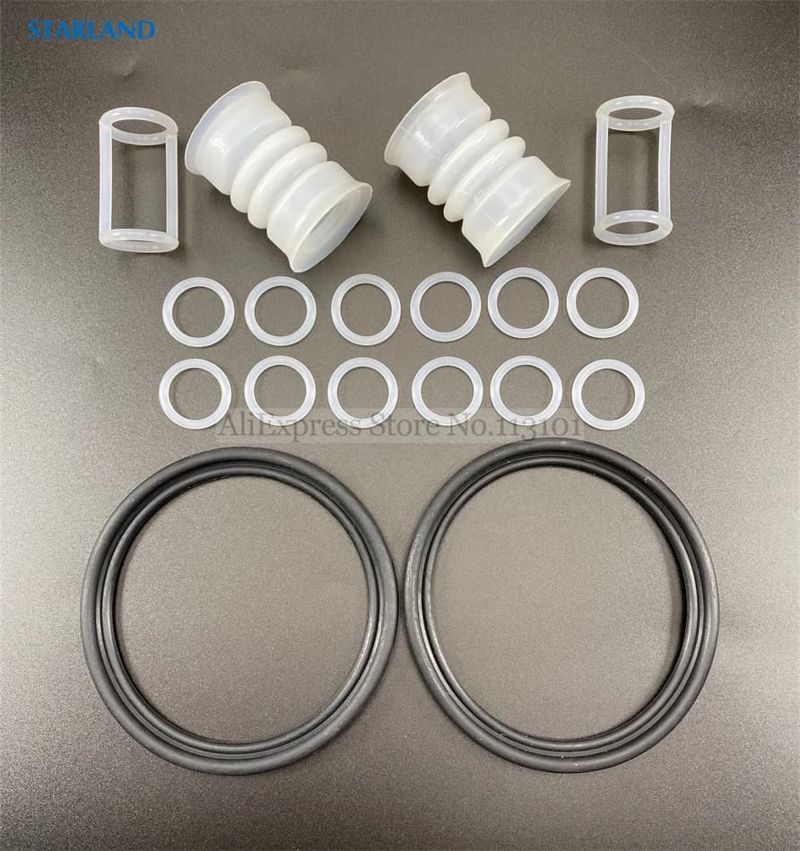 Anneaux d'étanchéité en Silicone 18 en 1, Tubes d'étanchéité ondulés combinés, pièces pour fabricant
