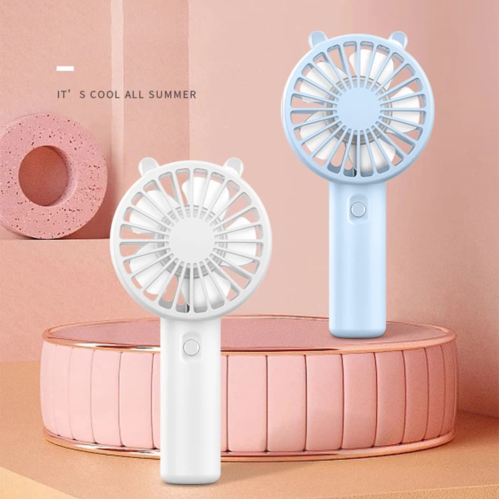 Ventilateur portatif Mini USB Rechargeable ventilateurs silencieux Table maquillage cils refroidisse