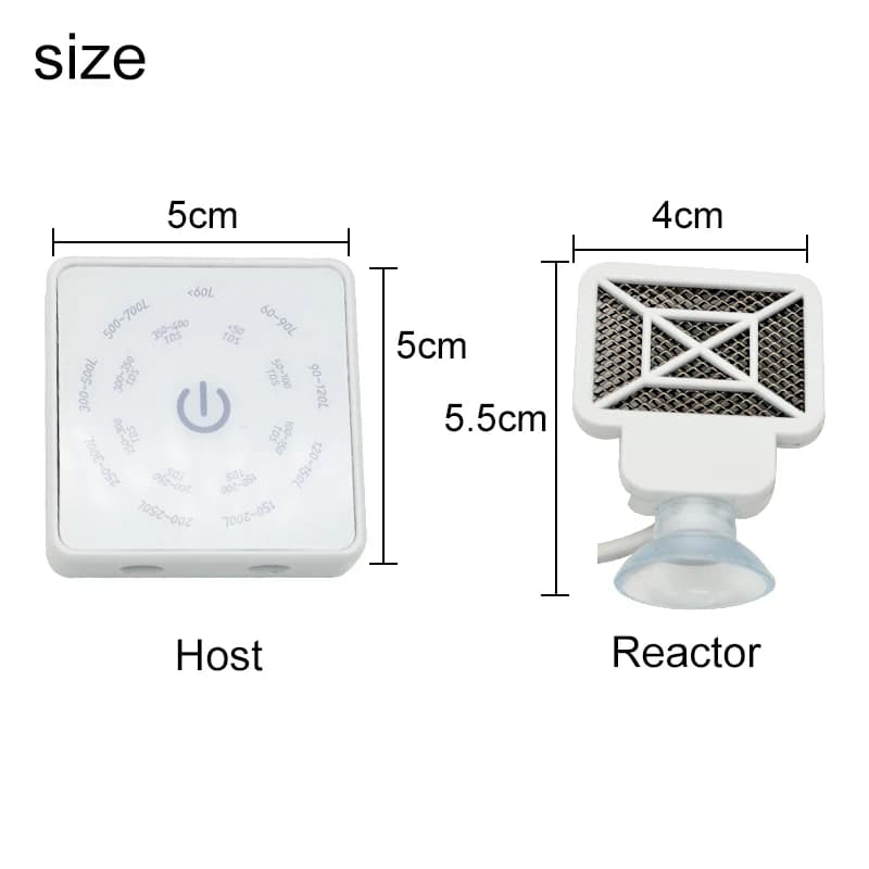 Outil de nettoyage d'aquarium, dissolvant d'algues, désinfection et stérilisation pour aquarium, acc