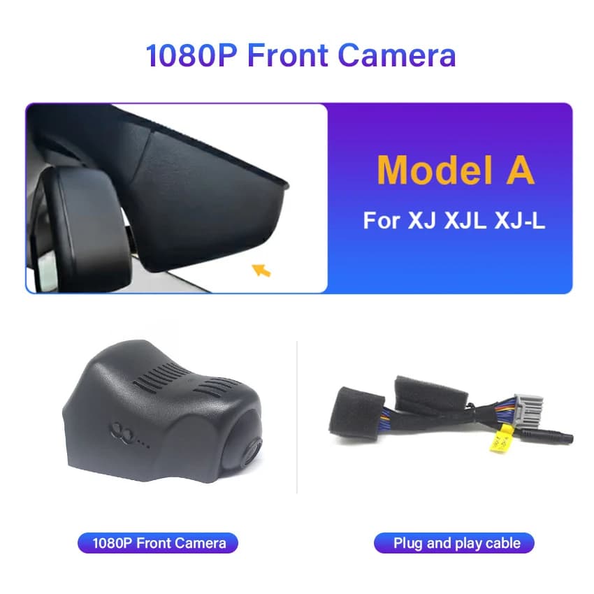 Nouveau! Caméra embarquée Plug and Play pour Jaguar XJ XJL XJ-L 4ème génération (X351) 2013-2019, st