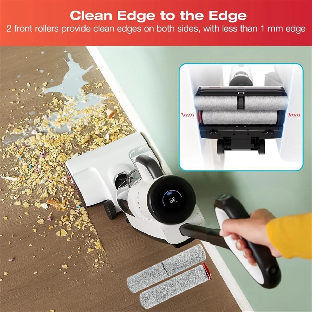 Rouleau brosse et filtre pour aspirateur Roborock Dyad Pro, pièces de rechange pour aspirateur à sec