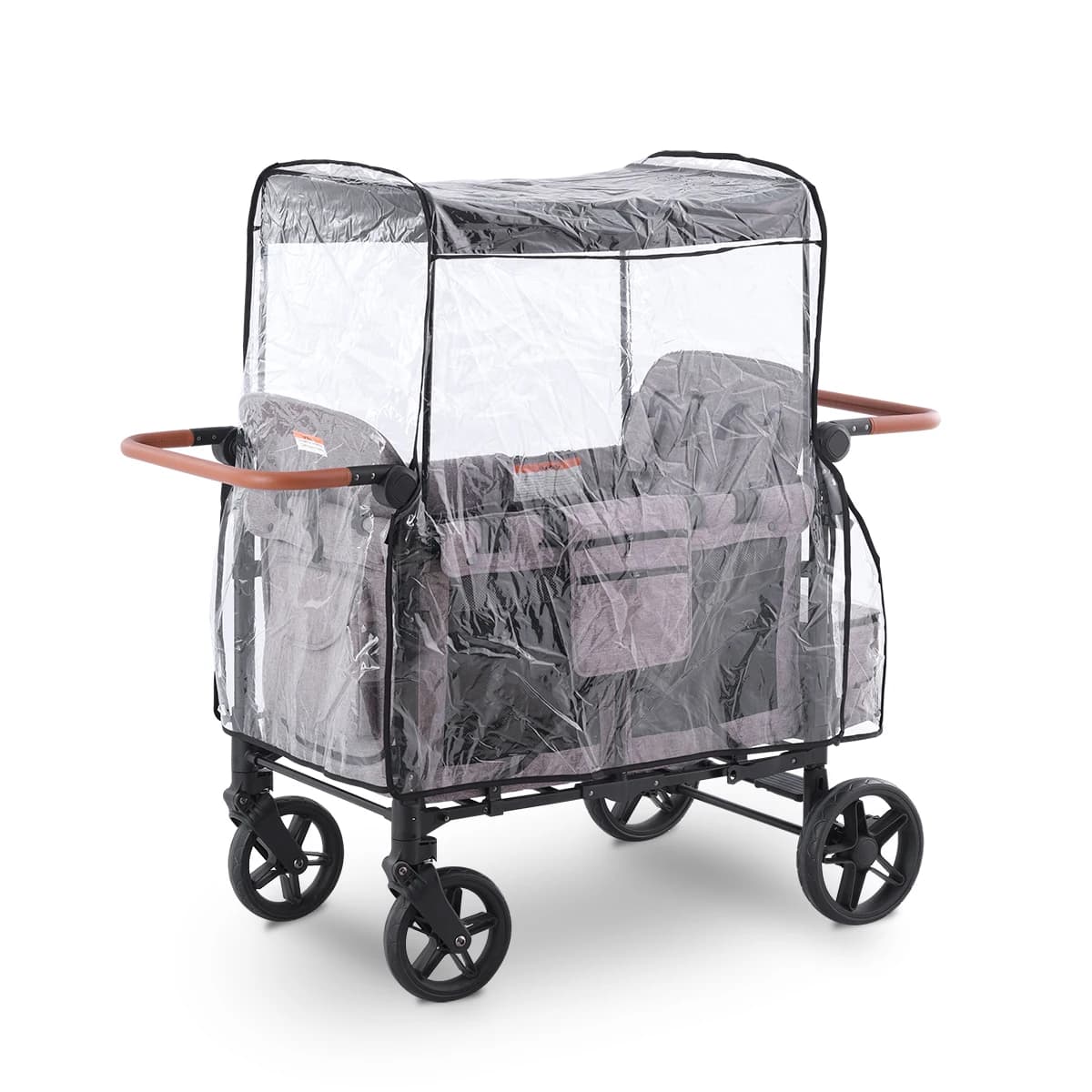 Juste de Pluie pour Poussette W4, Façade Légère Originale, Compatible avec WONDERFOLD W4, Protection