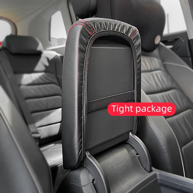 Housse de protection en cuir pour boîte d'accoudoir Central, accessoires pour Volkswagen VW Tiguan 2