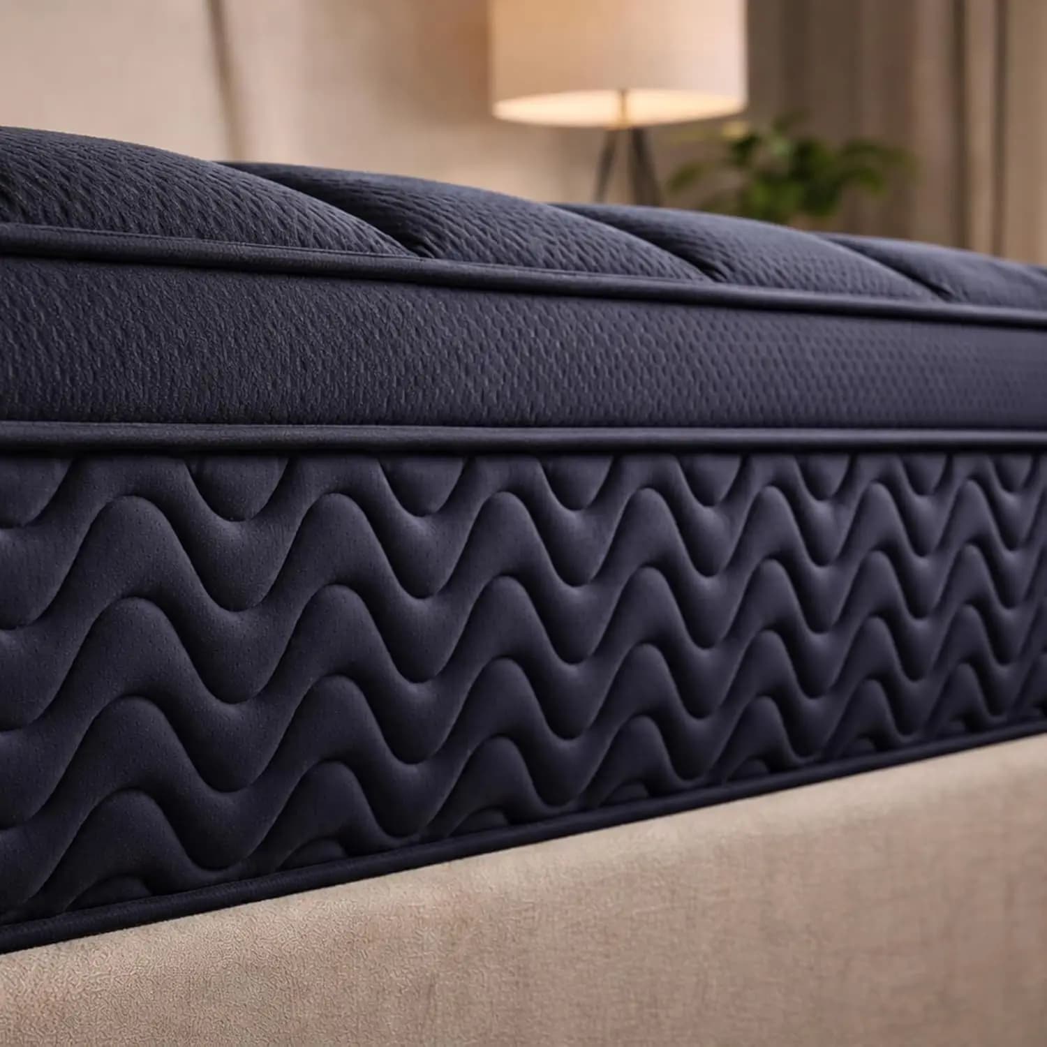 Matelas pleine grandeur de 12 pouces avec ressorts ensachés, isolation des mouvements et soulagement