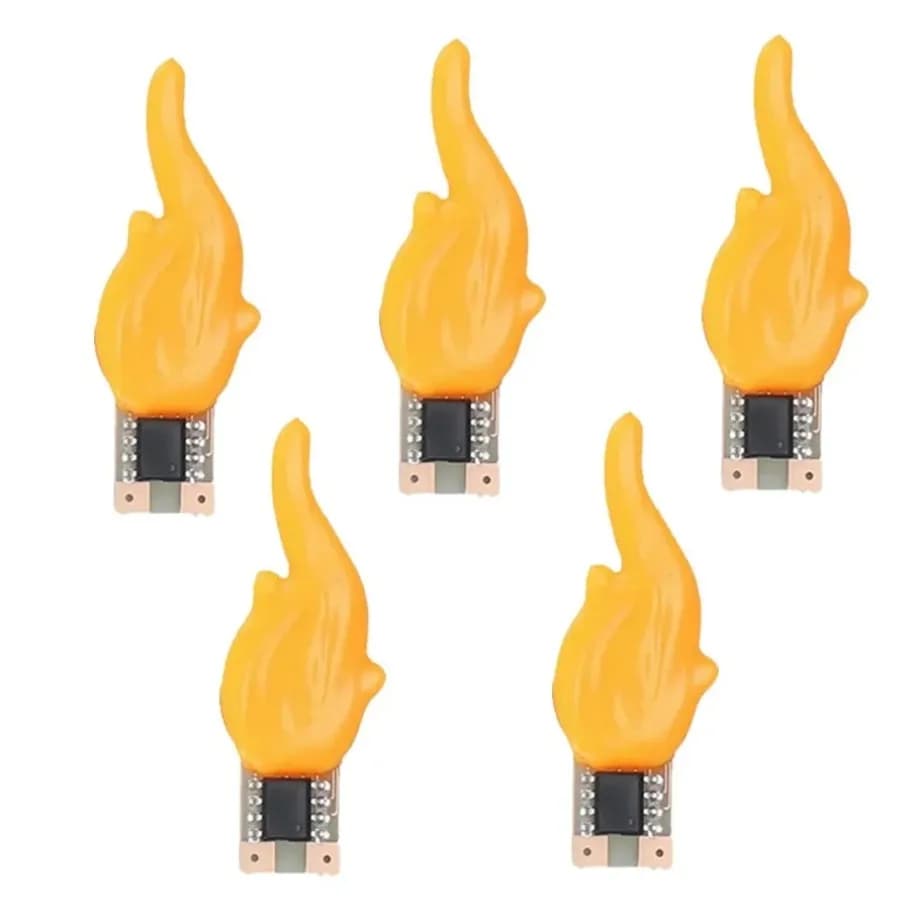 Bougies Flash Cob Led 3V, flamme Edison, Filament LED, Diode 2200K, décoration de fête d'anniversair