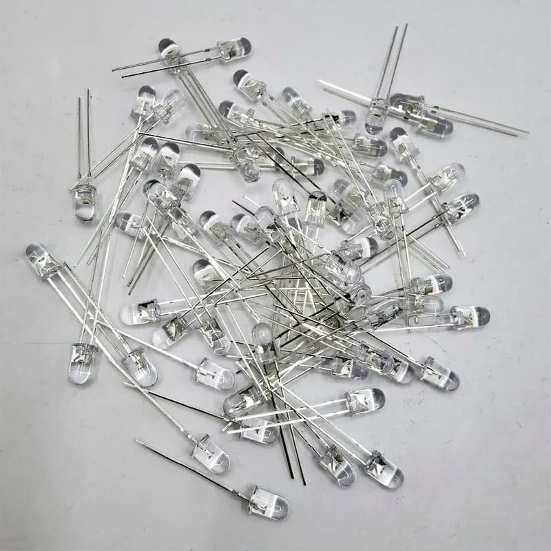 Diode électroluminescente LED IR 3mm 5mm, 850nm 940nm, émetteur récepteur émetteur infrarouge, photo
