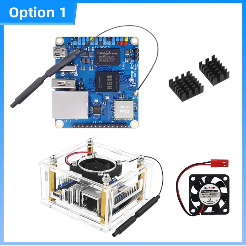 Orange Pi Zero 3 4 Go de RAM Allwinner H618 64 bits WiFi 5 + BT5.0 LPDDR4 16 Mo SPI Flash Gigabit Et