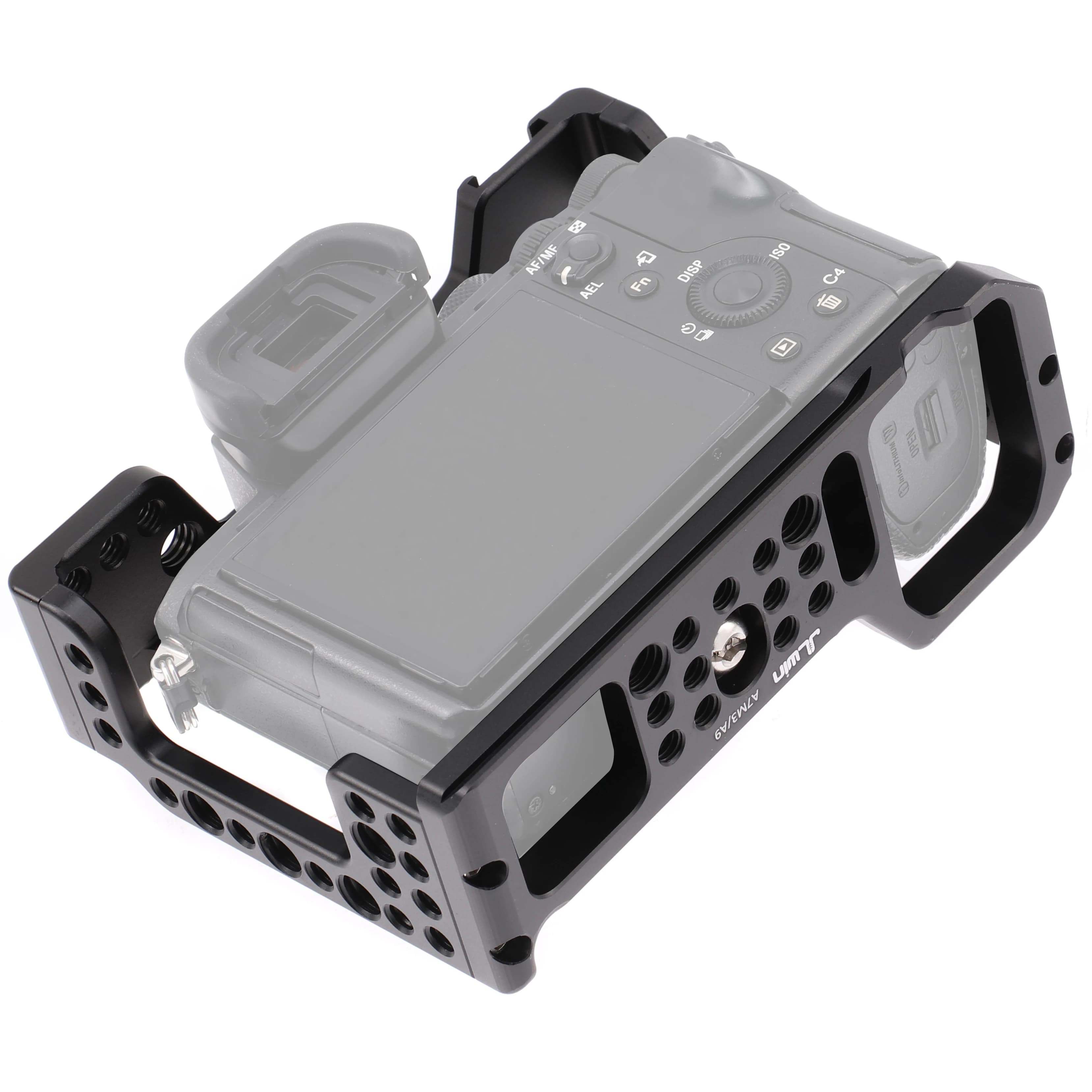 Cage de caméra pour Sony A9 A7RIII A7III A7M3, Cage de lapin en alliage d'aluminium avec support de 