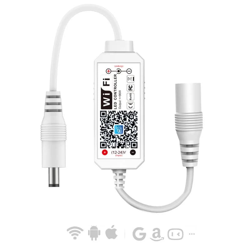 Magic Home Wifi LED bande lumineuse contrôleur APP commande vocale pour bande lumineuse monochrome v