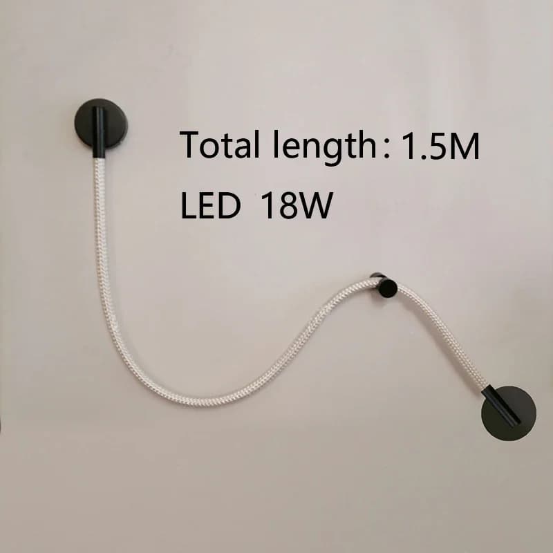 Lustre LED moderne en ligne, design DIY, pour loft, villa, duplex, salon, salle d'exposition, éclair