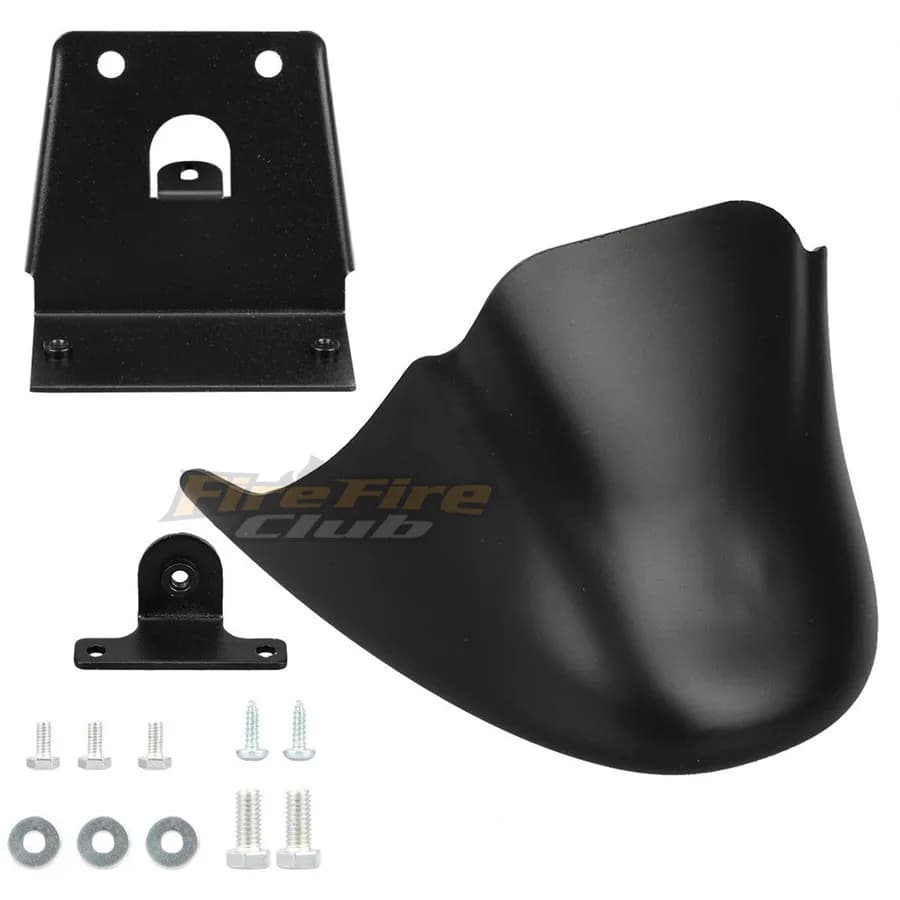 Becquet inférieur avant noir pour moto, garde-boue, carénage de menton pour Harley XL Sportster 883 