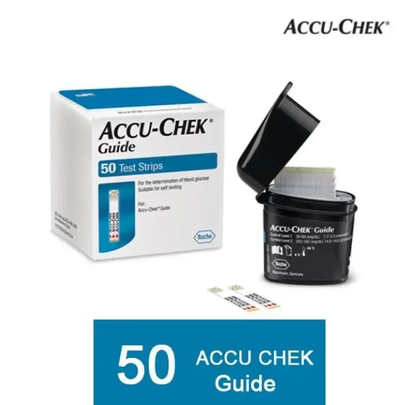 Accu-chek Guide bandelettes de Test de glycémie 50/100 pièces bandelettes de Test pour le diabète ap