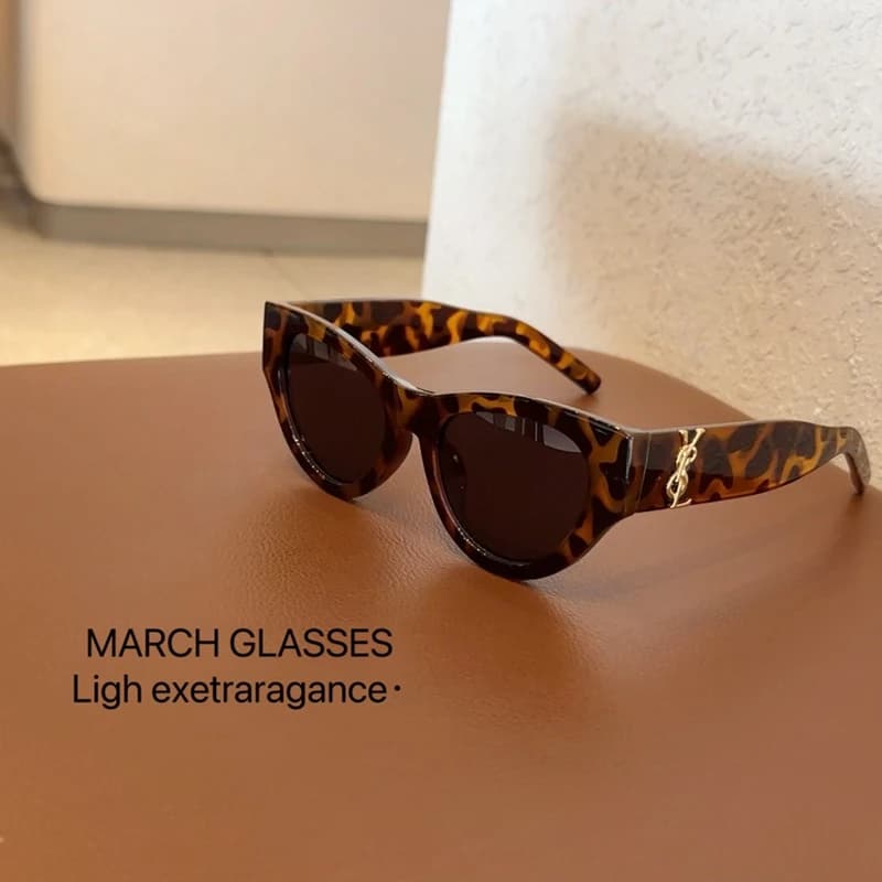 Lunettes de soleil de luxe rétro pour homme, style œil de chat, tendance mode féminine 2025