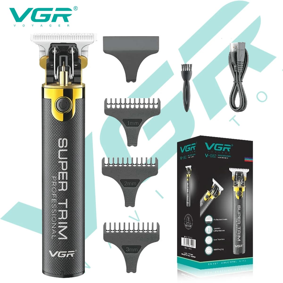 Tondeuse à cheveux sans fil aste pour hommes, machine à couper les cheveux professionnelle, tondeuse