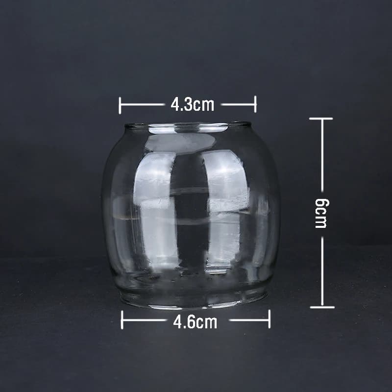 Lampe cheval abat-jour en verre nostalgique rétro lampe extérieure abat-jour circulaire accessoires 