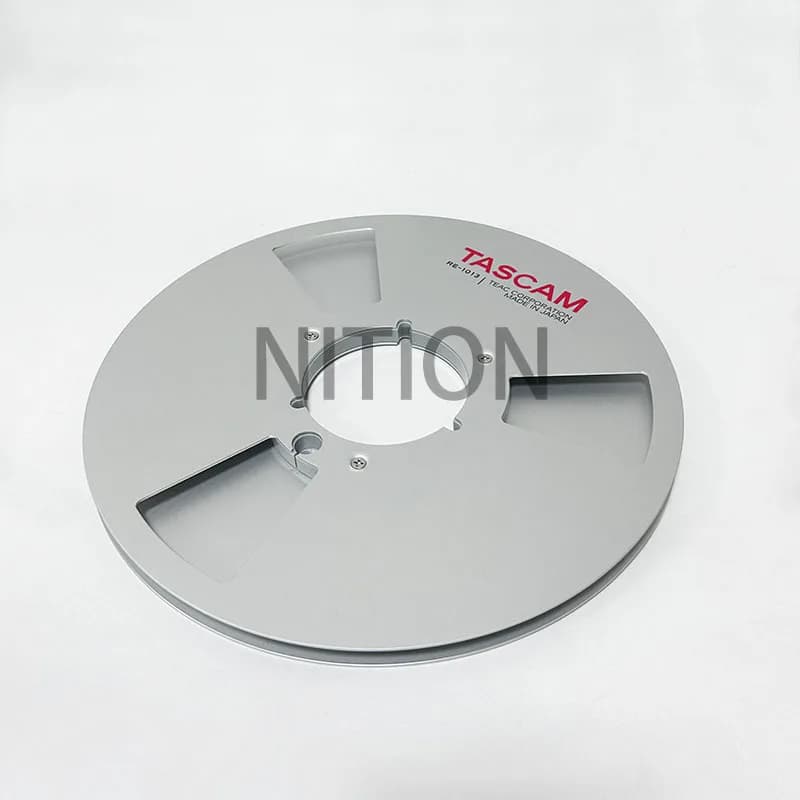 10,5 "X 1⁄4" pouces en aluminium vide pour NAB-HUB bobine à bobine enregistreur à bande accessoire p