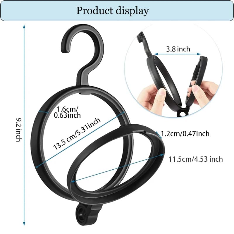 Support de perruque suspendu pour perruques, blanc et noir, pour plusieurs perruques, support de per