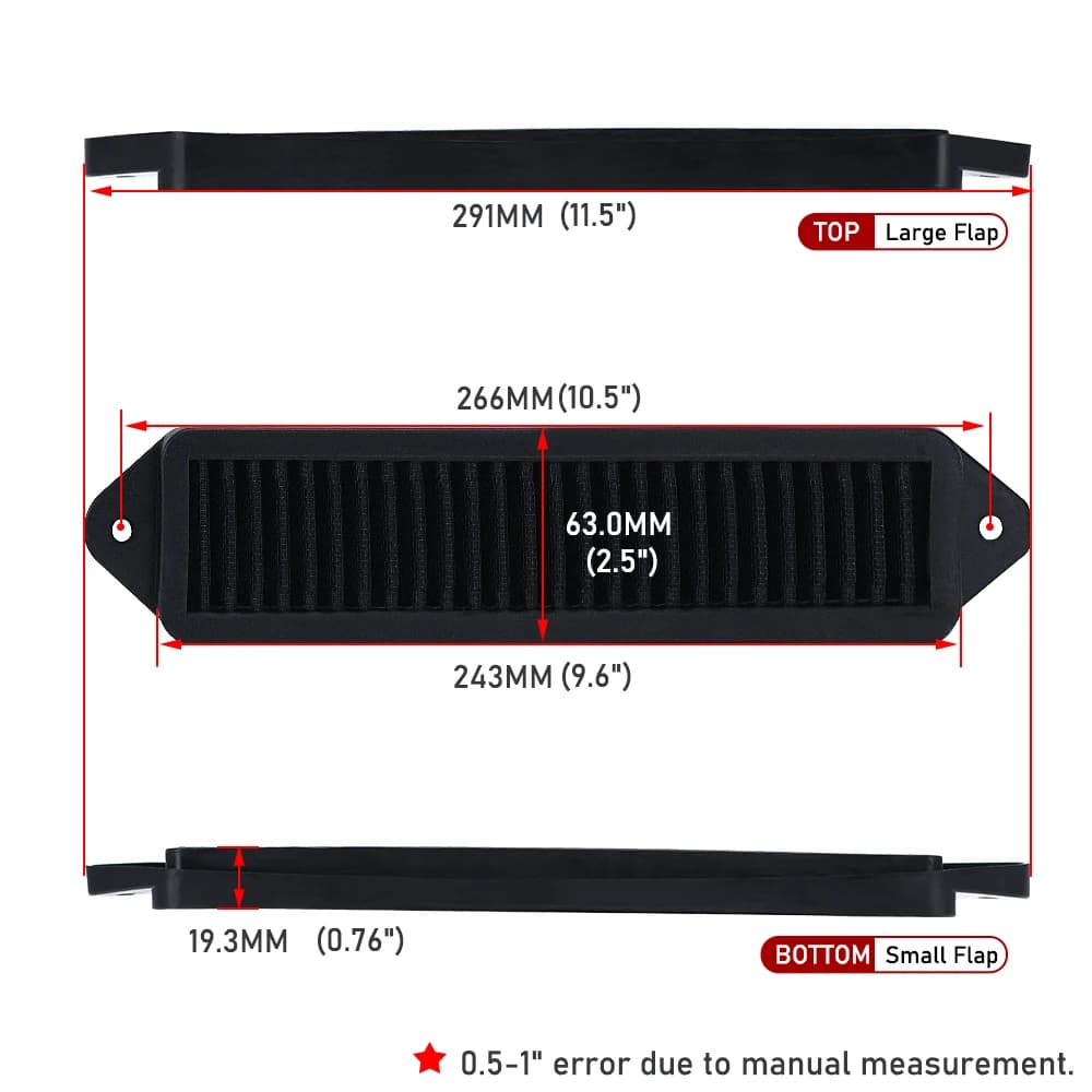 Filtre de capot d'air d'habitacle, pour châssis BMW E uniquement E82 E88 E90 E91 E92 E93 X1 M3 128i 