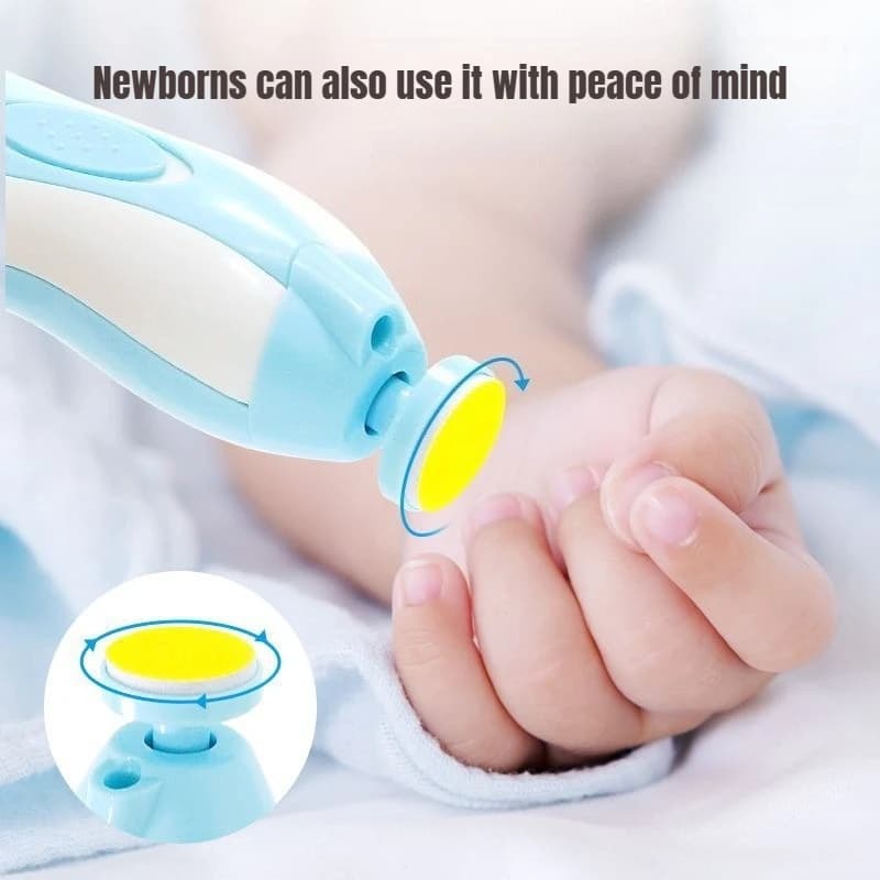 Coupe-ongles électrique multifonctionnel pour bébé, ensemble d'outils de manucure, coupe-ongles pour