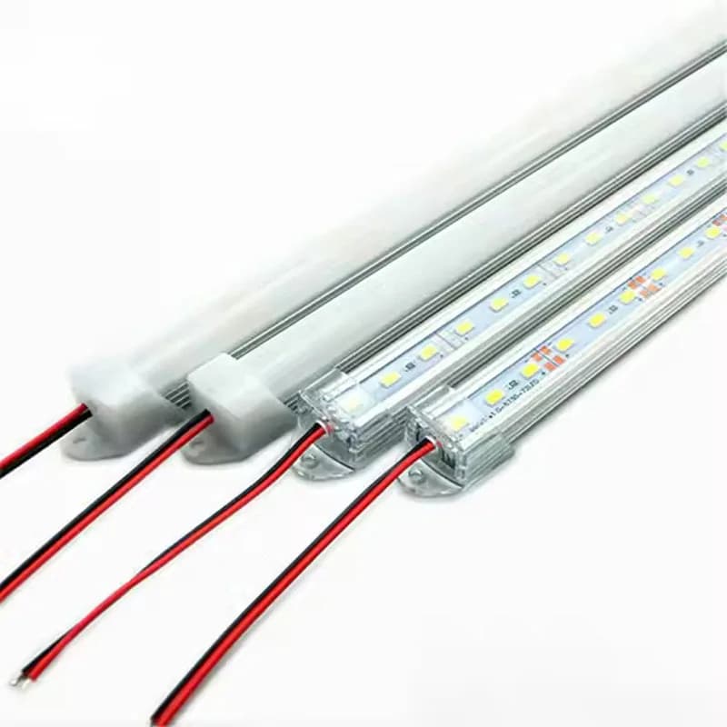 1pc 12v 24v Led bande dure Led barre rigide Tube Led 10cm 14cm 18cm 22cm 27cm 5w 7w 3000k 4000k 6000