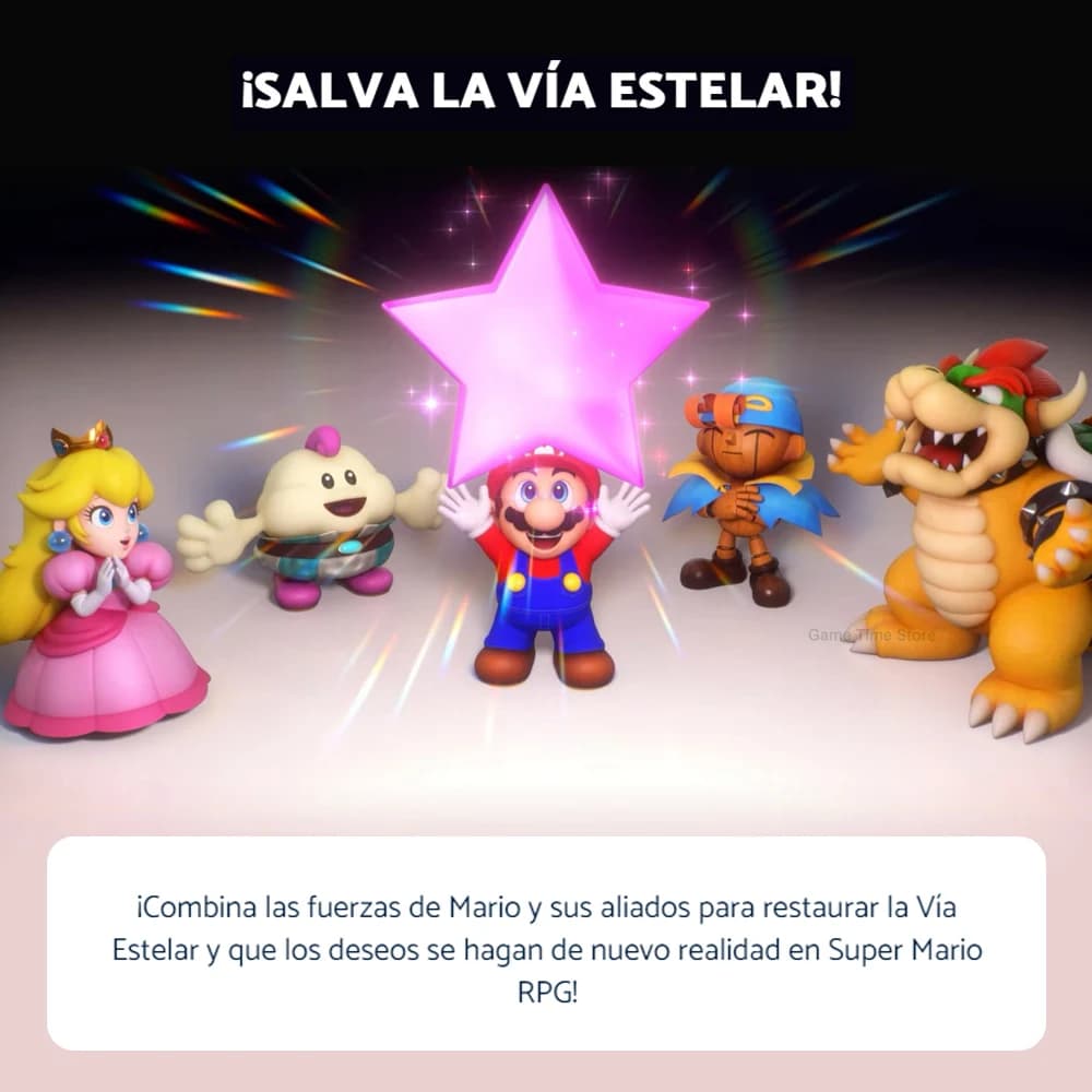 Super Mario RPG Jeux Switch, 100% Original Official Fungic Game Card, Adventure and Breakfast, Eth1 