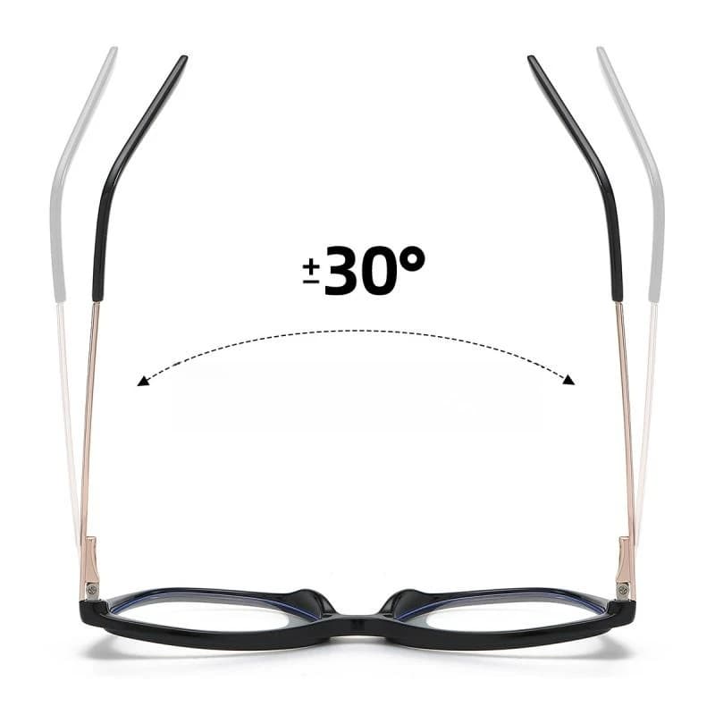 YIMARUILI mode papillon TR90 alliage lunettes myopes rétro Ultra-léger oeil de chat optique Prescrip