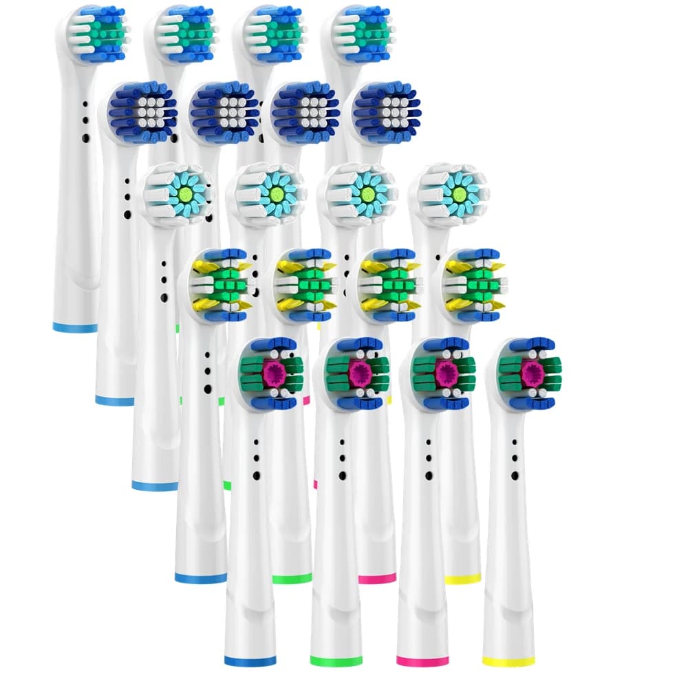 Tête de brosse buses pour Braun Oral B tête de brosse à dents de remplacement sensible propre Sensi 