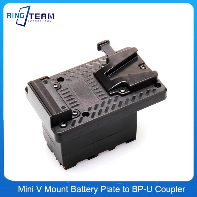 Adaptateur de batterie factice professionnel Mini V Mount vers BP-U, pour appareil photo Sony PXW-Z2