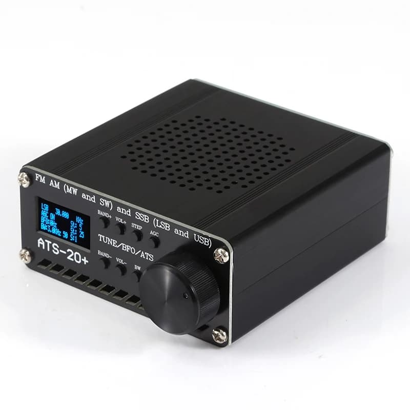 Dernier nouveau récepteur radio ATS-20 + Plus ATS20 V2 SI4732 récepteur DSP SDR FM AM (MW et SW) et 
