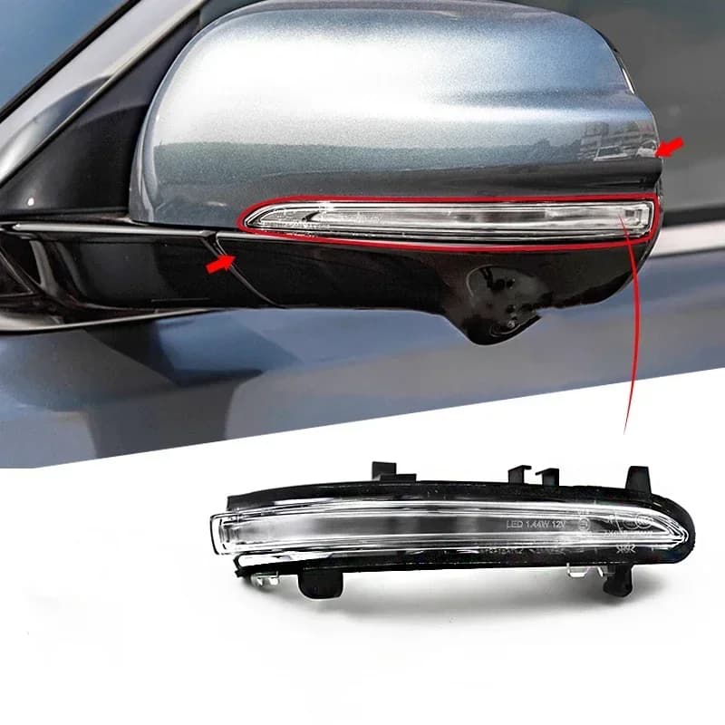 Rétroviseur extérieur lampe clignotant LED vue arrière avec ampoule pour GAC Trumpchi GS7 GS8 GM8 20