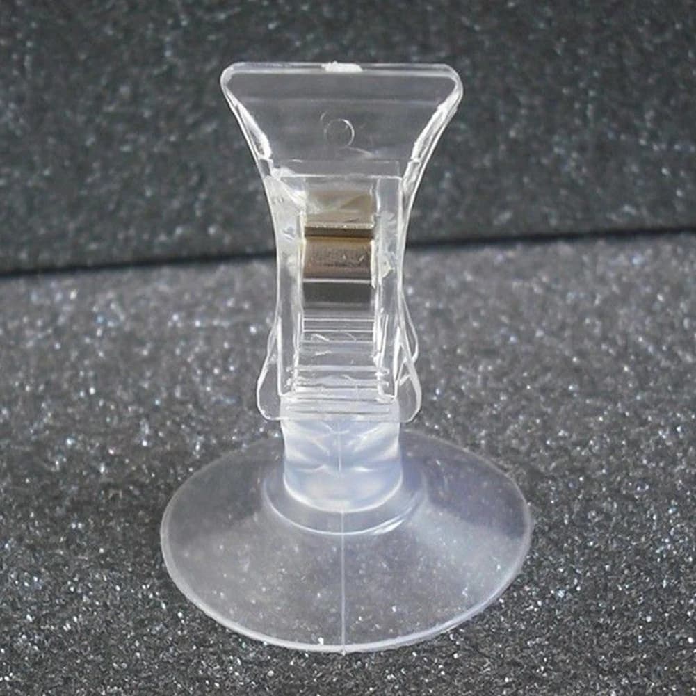 Pince à ventouse murale de salle de bains, 2/5 pièces, Clip à ventouse en plastique pour fenêtre, po