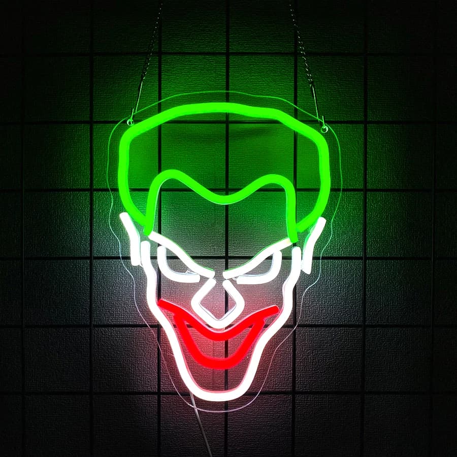 Enseigne au néon de la série Anime pour la décoration murale, lumière au néon Led pour salle de jeux