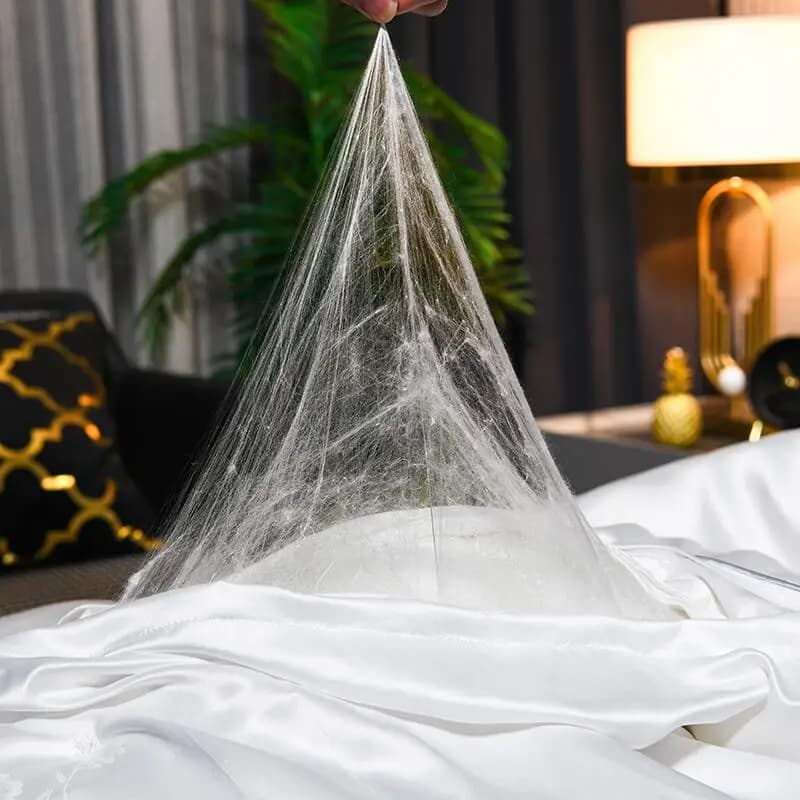 100% soie de mûrier fait à la main véritable couette en soie hiver chaud couette printemps automne c