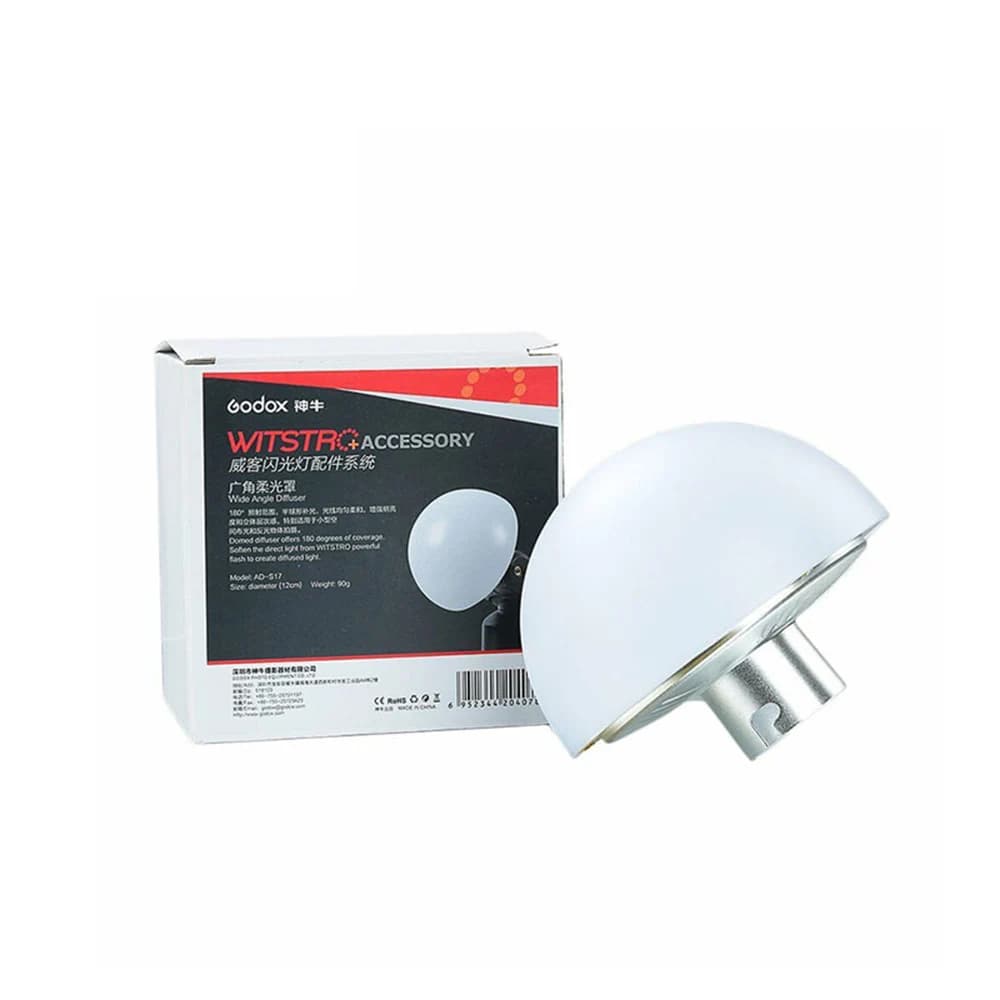 Godox AD-S17 diffuseur de dôme d'ombre à mise au point souple grand Angle pour stylo de poche Witstr