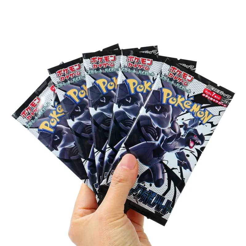 140 cartes Pokémon/boîte, version japonaise PTCG Sv11f Flare Black Bolt, coffret cadeau pour collect
