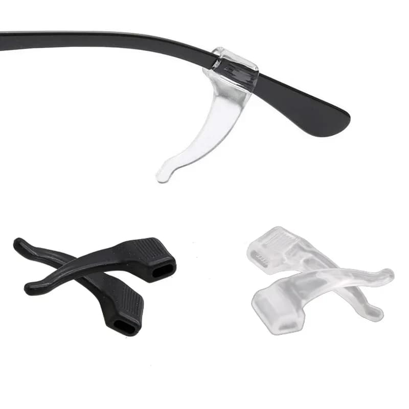Support de crochets d'oreille antidérapants en Silicone, 40 pièces, pour lunettes, supports de reten