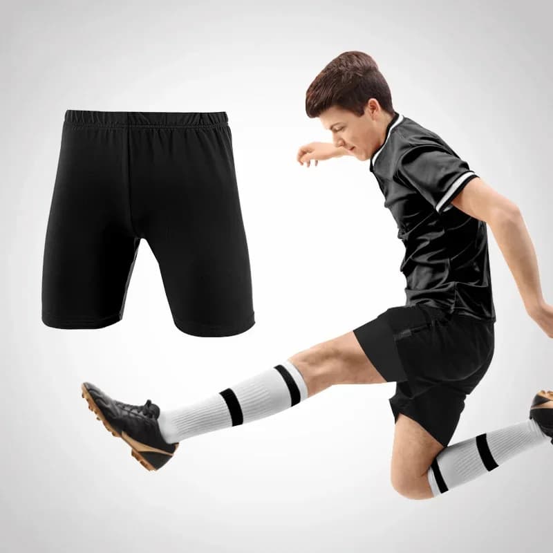 Été enfants garçon Capri collants de course pantalons enfants basket-ball Football Fitness exercice 