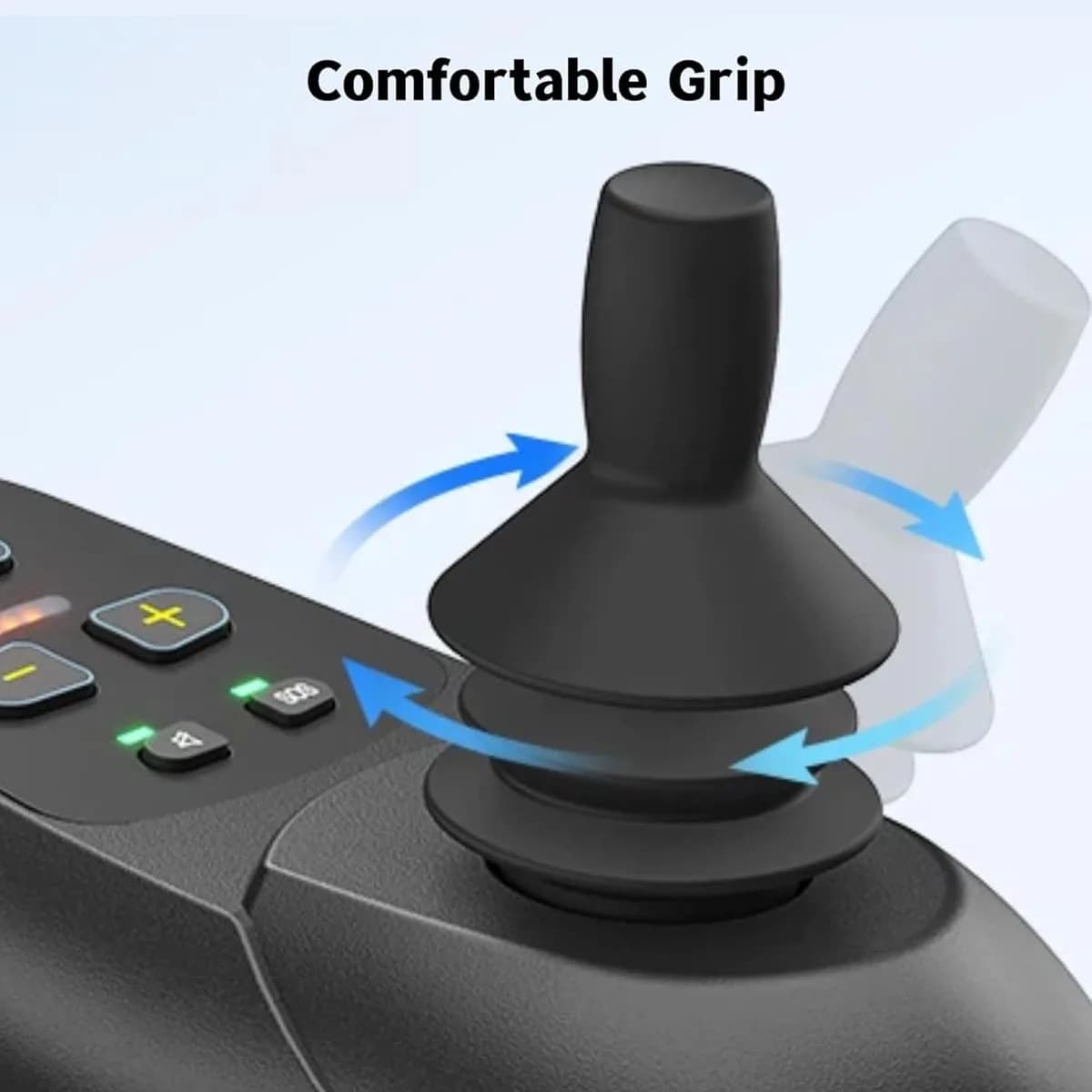 Boutons de Joystick pour fauteuil roulant électrique, 1/2/5/10 pièces, bouton en caoutchouc à Jet, a
