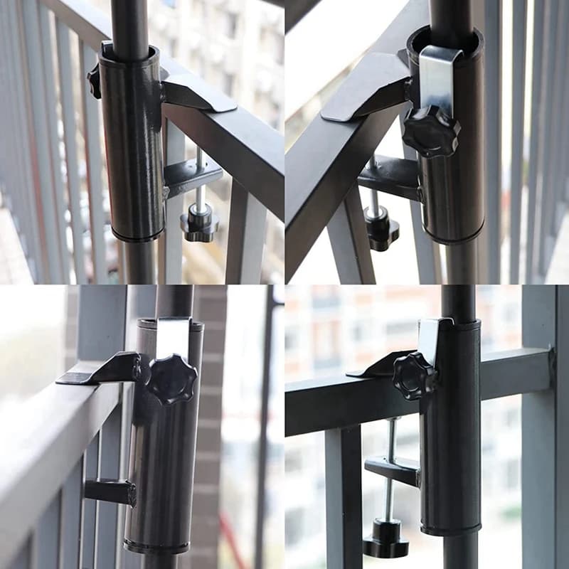 Support de parapluie pour activités de plein air, support de parasol pour camping