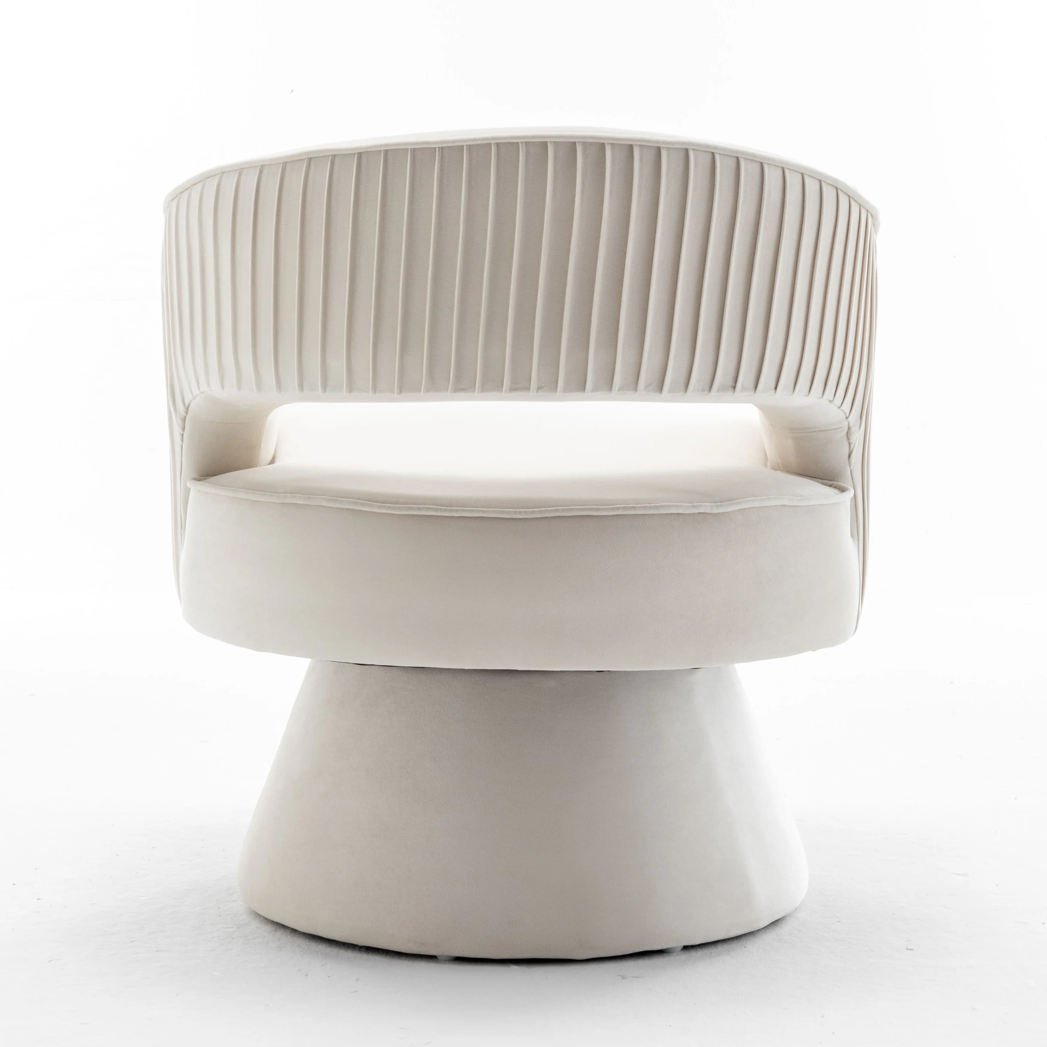 SEYNER-Ensemble de 2 fauteuils à bras en velours Mo.com.br