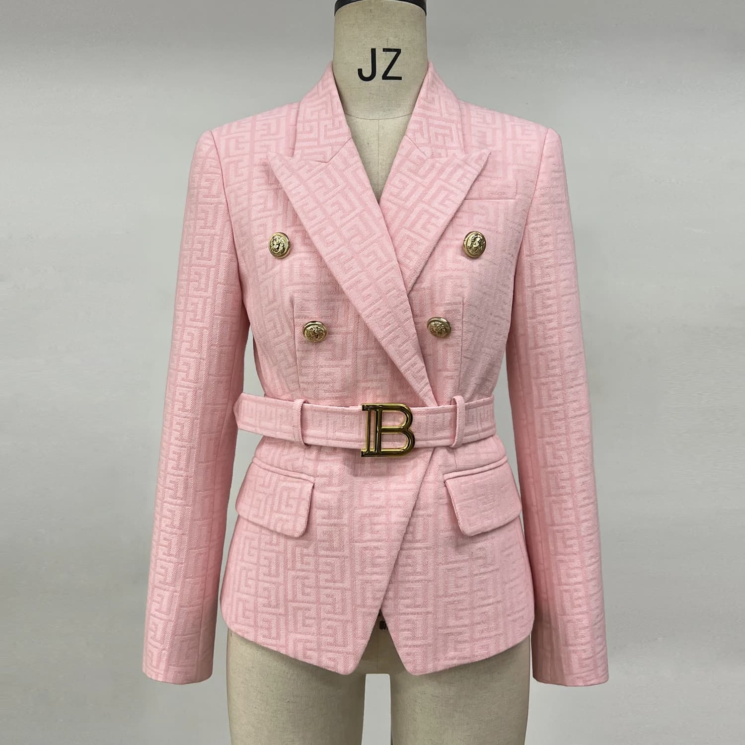 S-5XL2022 printemps et automne nouvelle mode de haute qualité petit costume B Home Lion bouton court