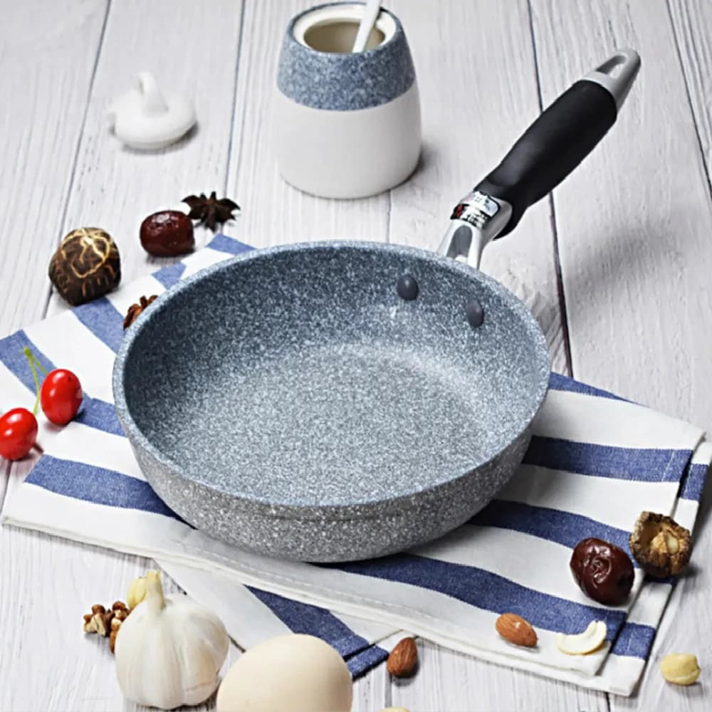 Poêle à frire antiarina en pierre durable, wok, poêle, chaudron, cuiseur à induction, casseroles, pa