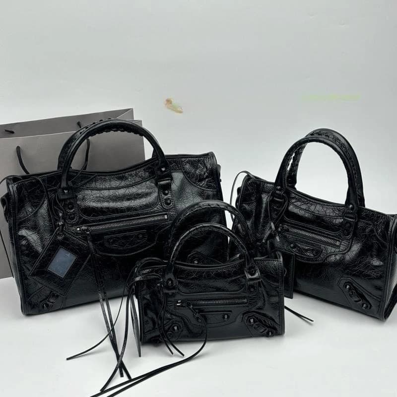 Sac fourre-tout en cuir véritable de style français pour femmes, design rétro minimaliste urbain, sa