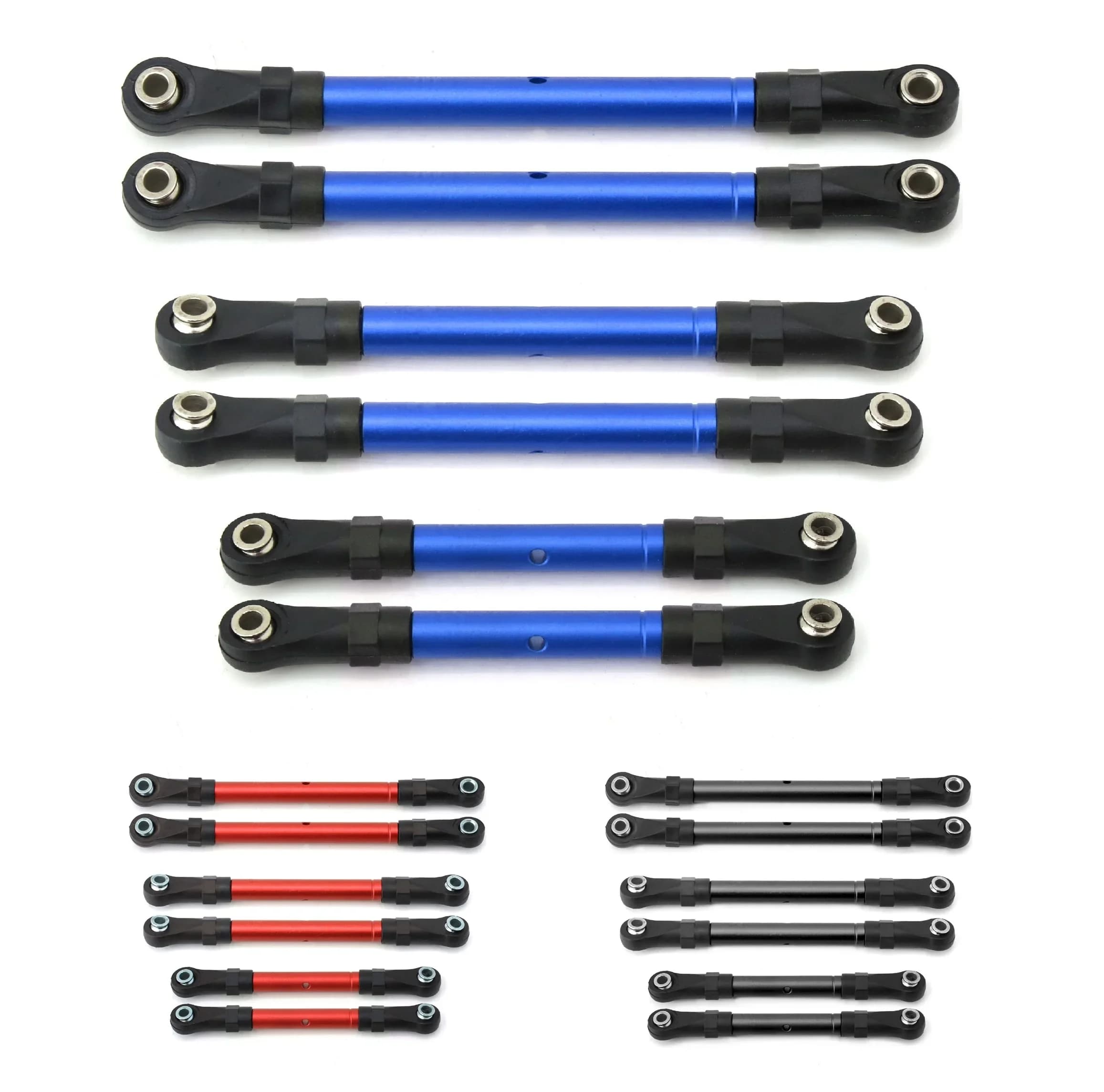 Tendeurs métalliques, tige de traction, jeu de biellettes de direction pour Traxxas Slash Hoss Rustl